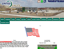 Tablet Screenshot of dakotaqualitygraincooperative.com